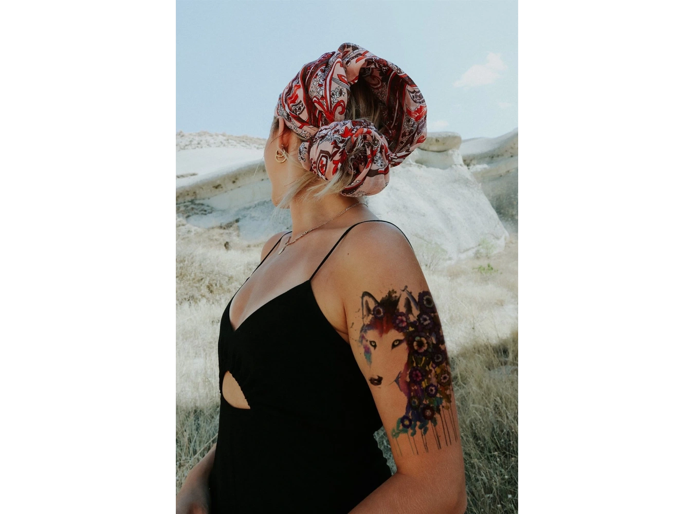 Geçici Kurt Dövme Tattoo