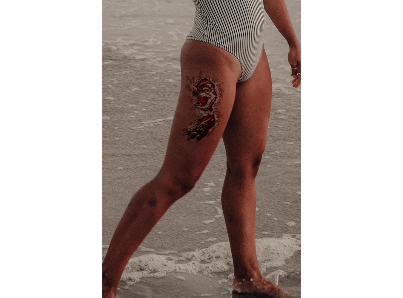 Geçici Kurt Dövme Tattoo