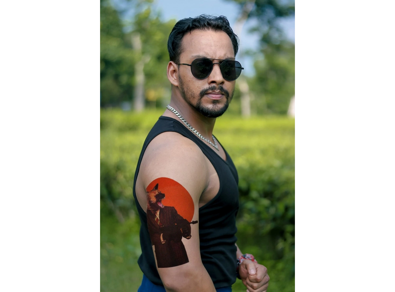 Geçici Kurt Dövme Tattoo