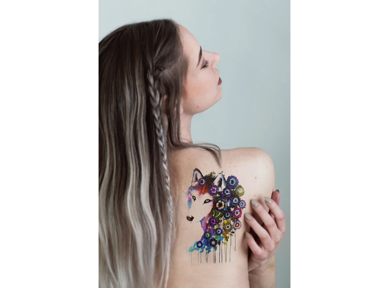 Geçici Kurt Dövme Tattoo