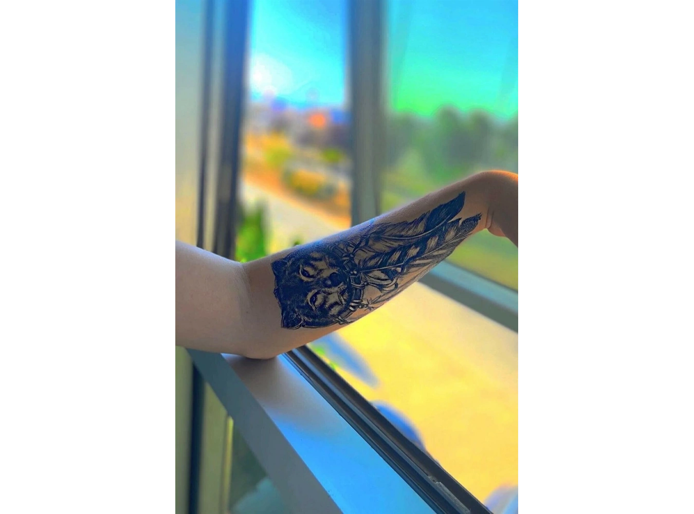 Geçici Kurt Dövme Tattoo