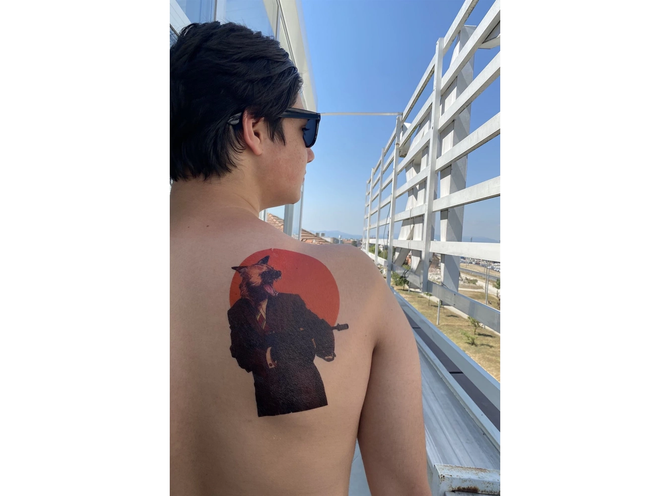 Geçici Kurt Dövme Tattoo