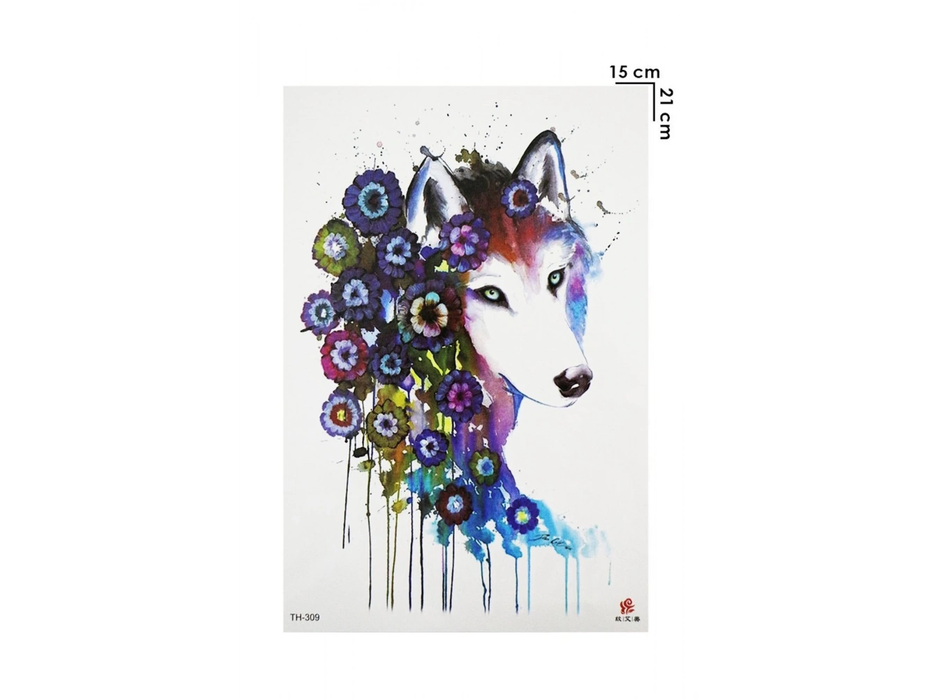 Geçici Kurt Dövme Tattoo