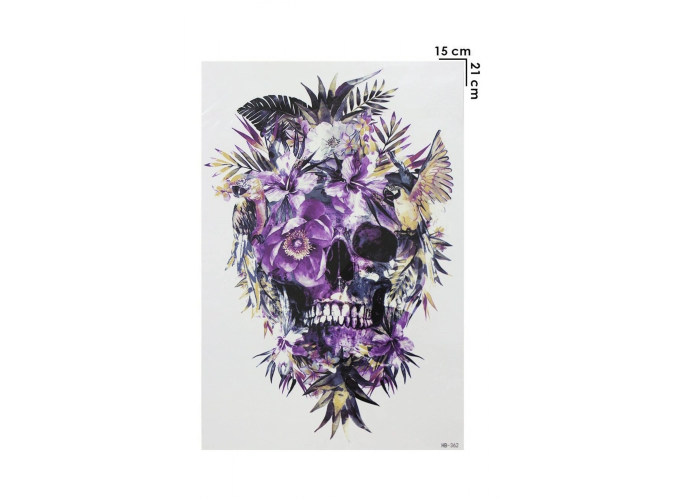 Geçici Kurukafa Dövme Tattoo