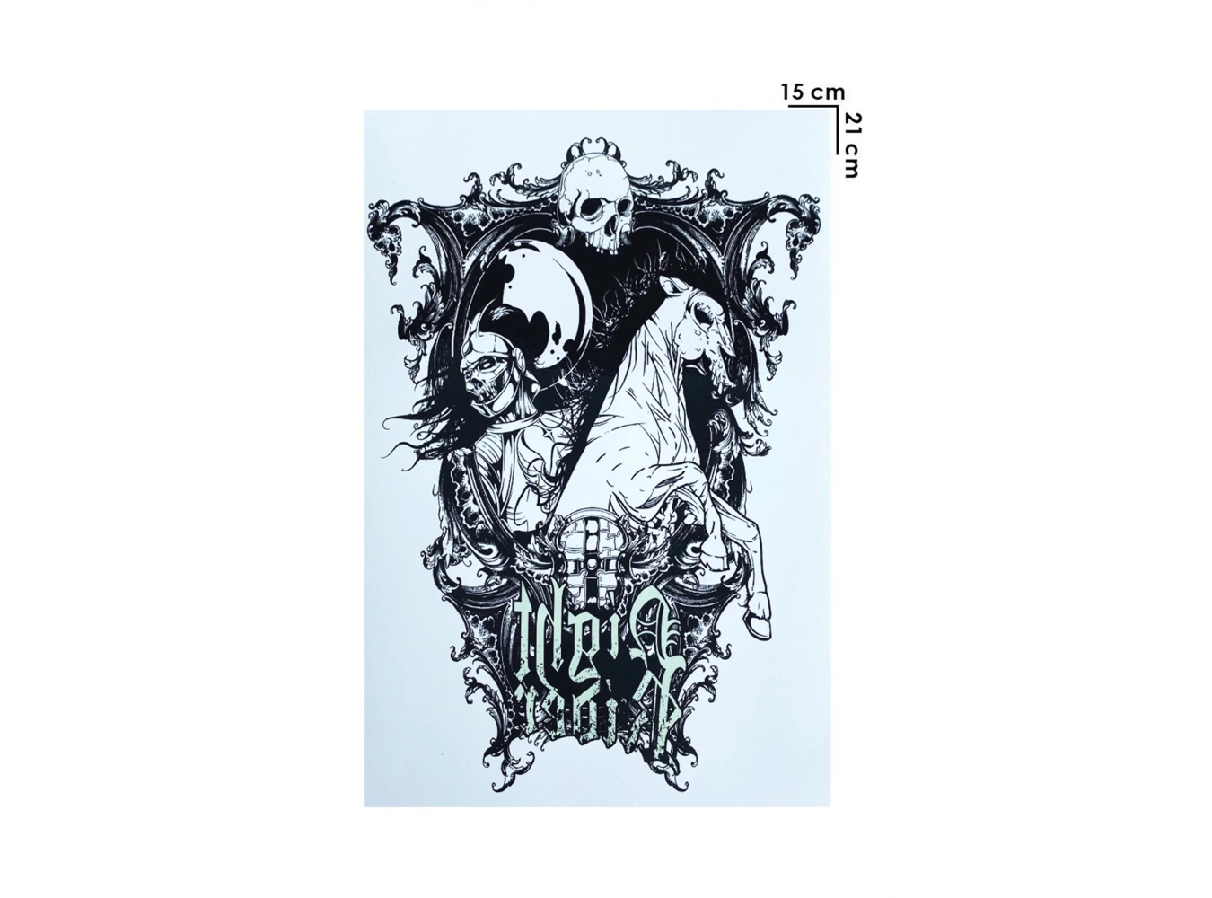 Geçici Kurukafa Dövme Tattoo