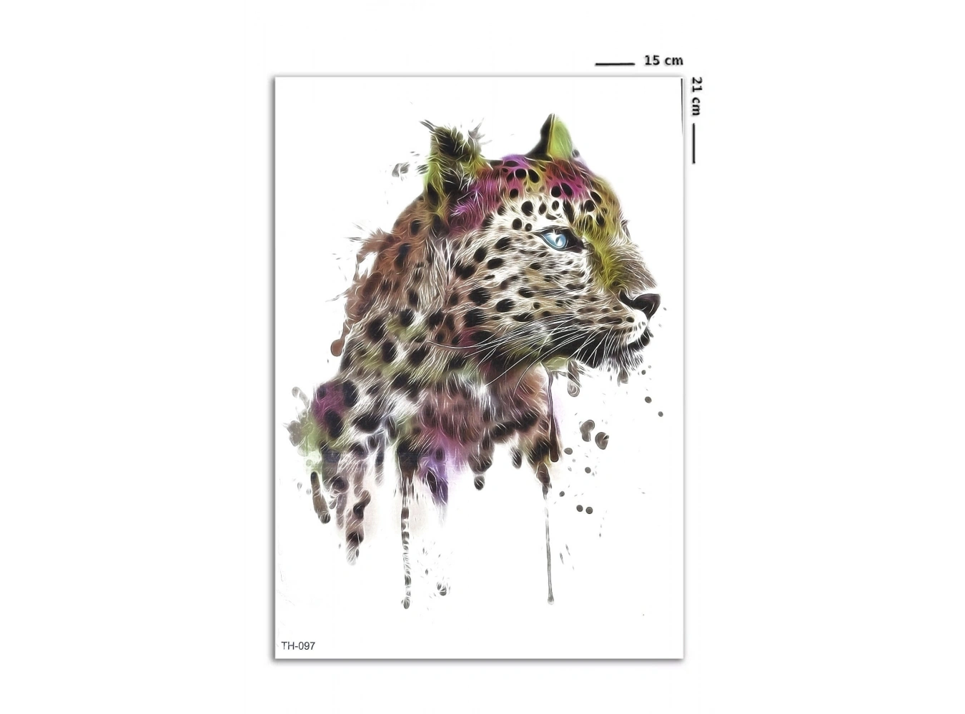 Geçici Leopar Dövme Tattoo