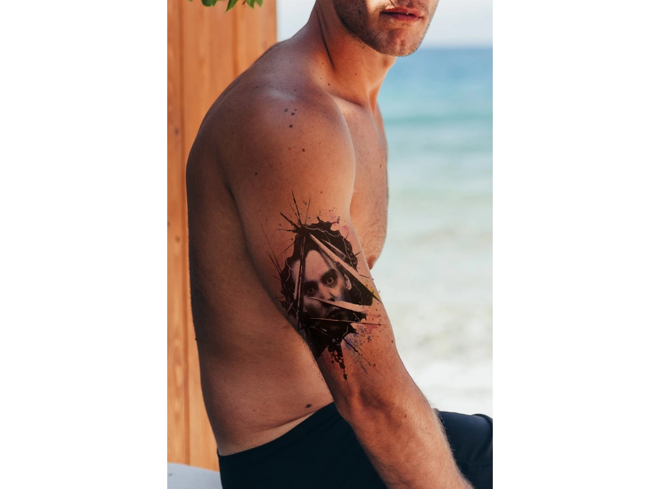 Geçici Makas Eller Dövme Tattoo