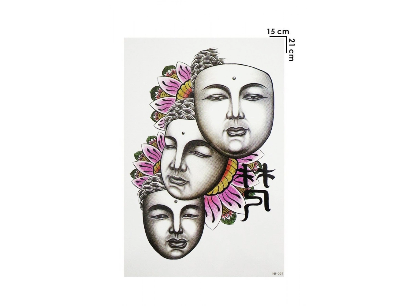 Geçici Maske Dövme Tattoo