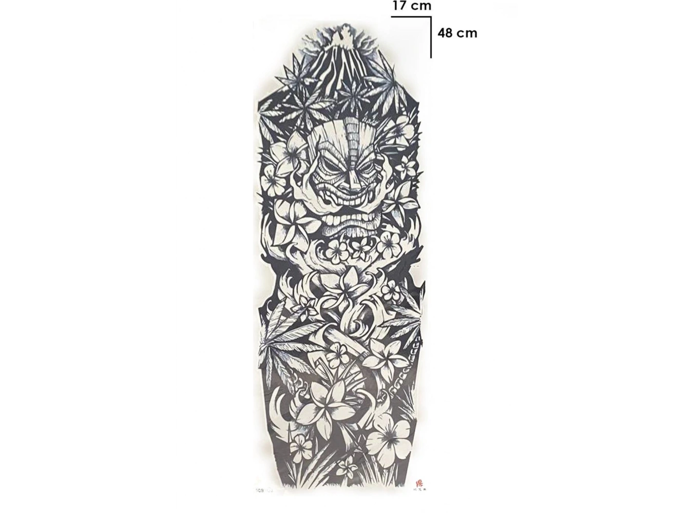 Geçici Motifli Kol Dövme Tattoo