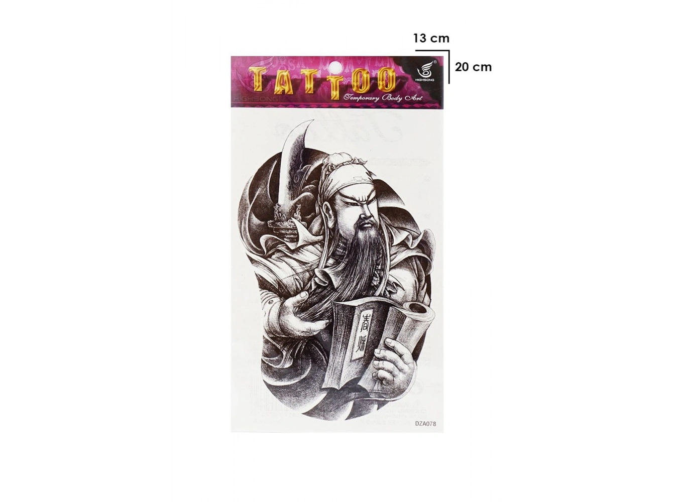 Geçici Savaşçı Dövme Tattoo