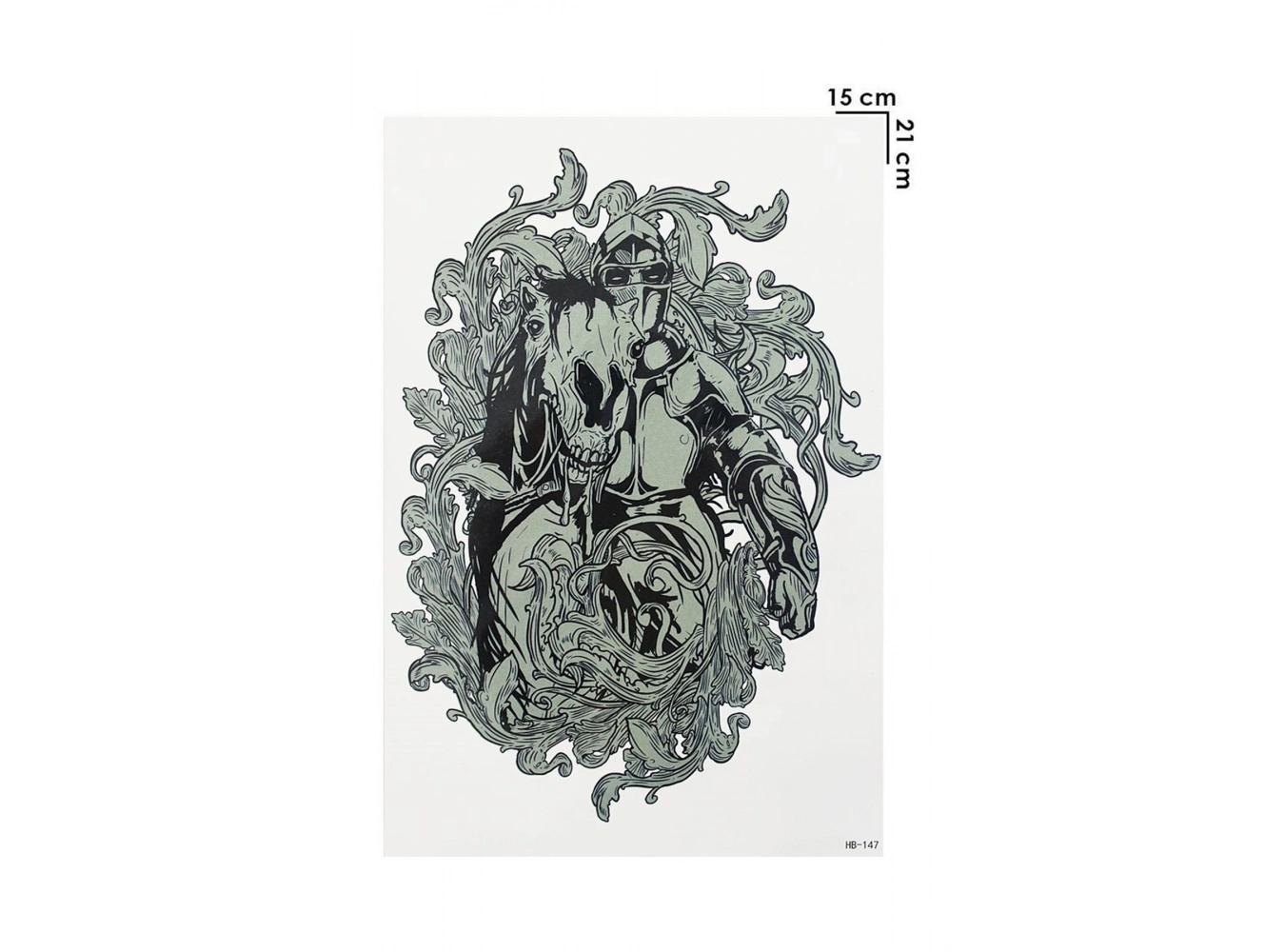 Geçici Savaşçı Dövme Tattoo