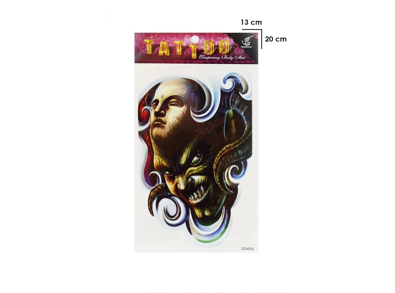 Geçici Şeytan Dövme Tattoo