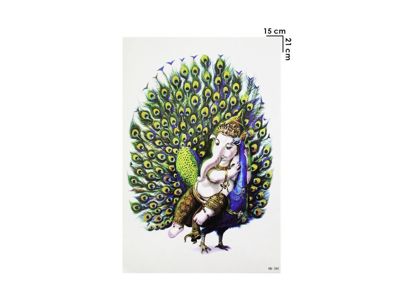 Geçici Tavuskuşu Dövme Tattoo