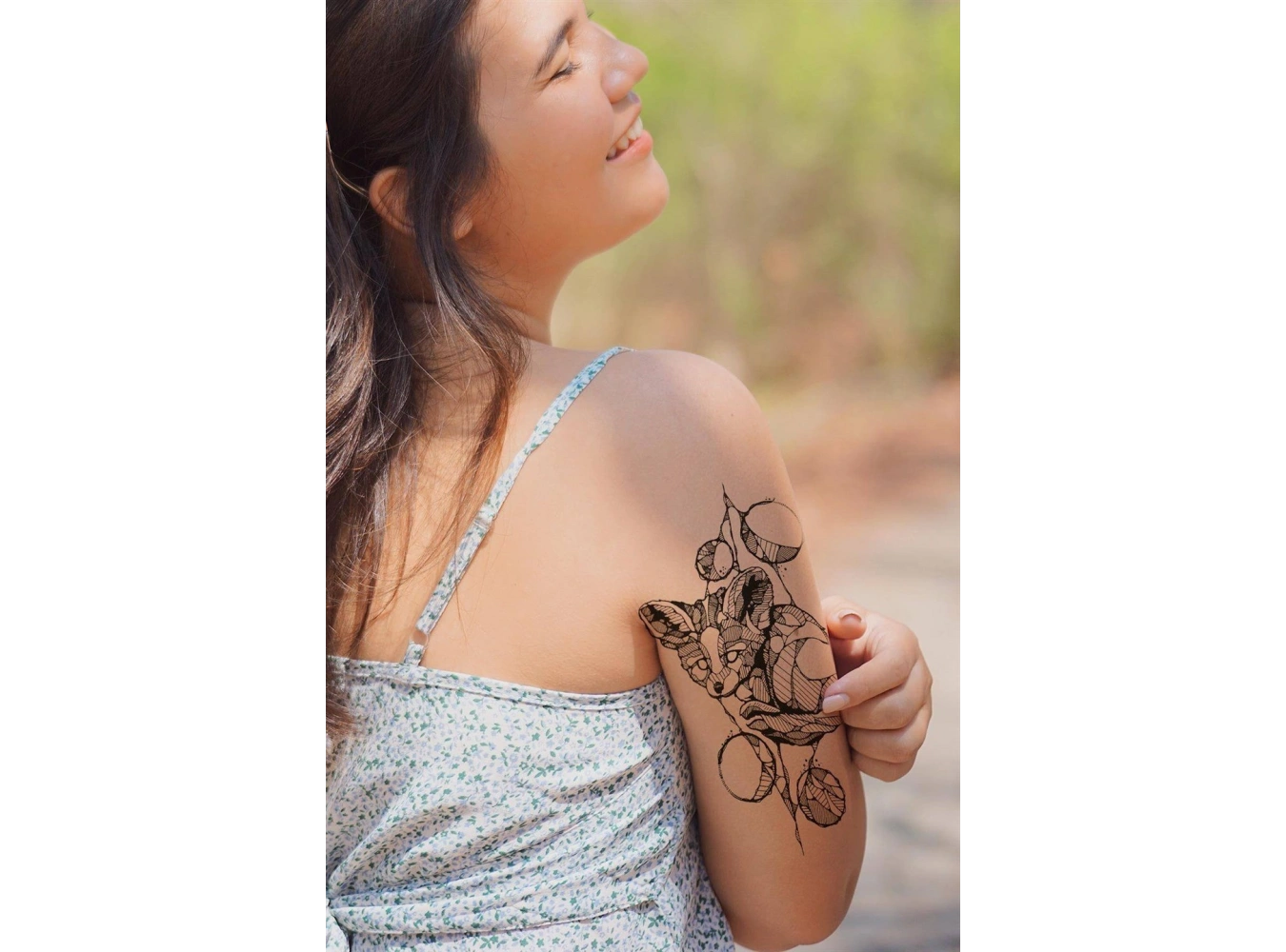 Geçici Tilki Dövme Tattoo