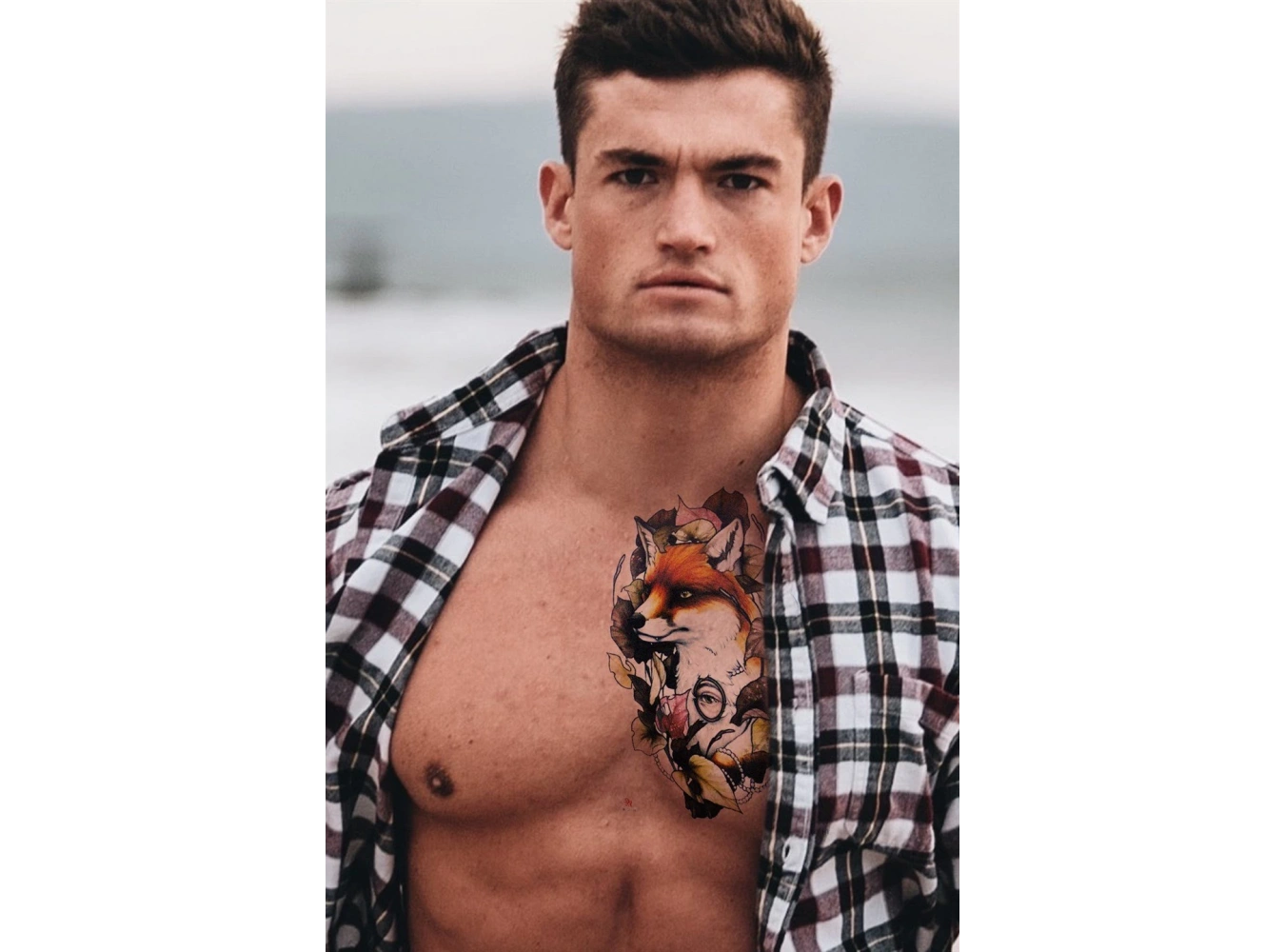 Geçici Tilki Dövme Tattoo