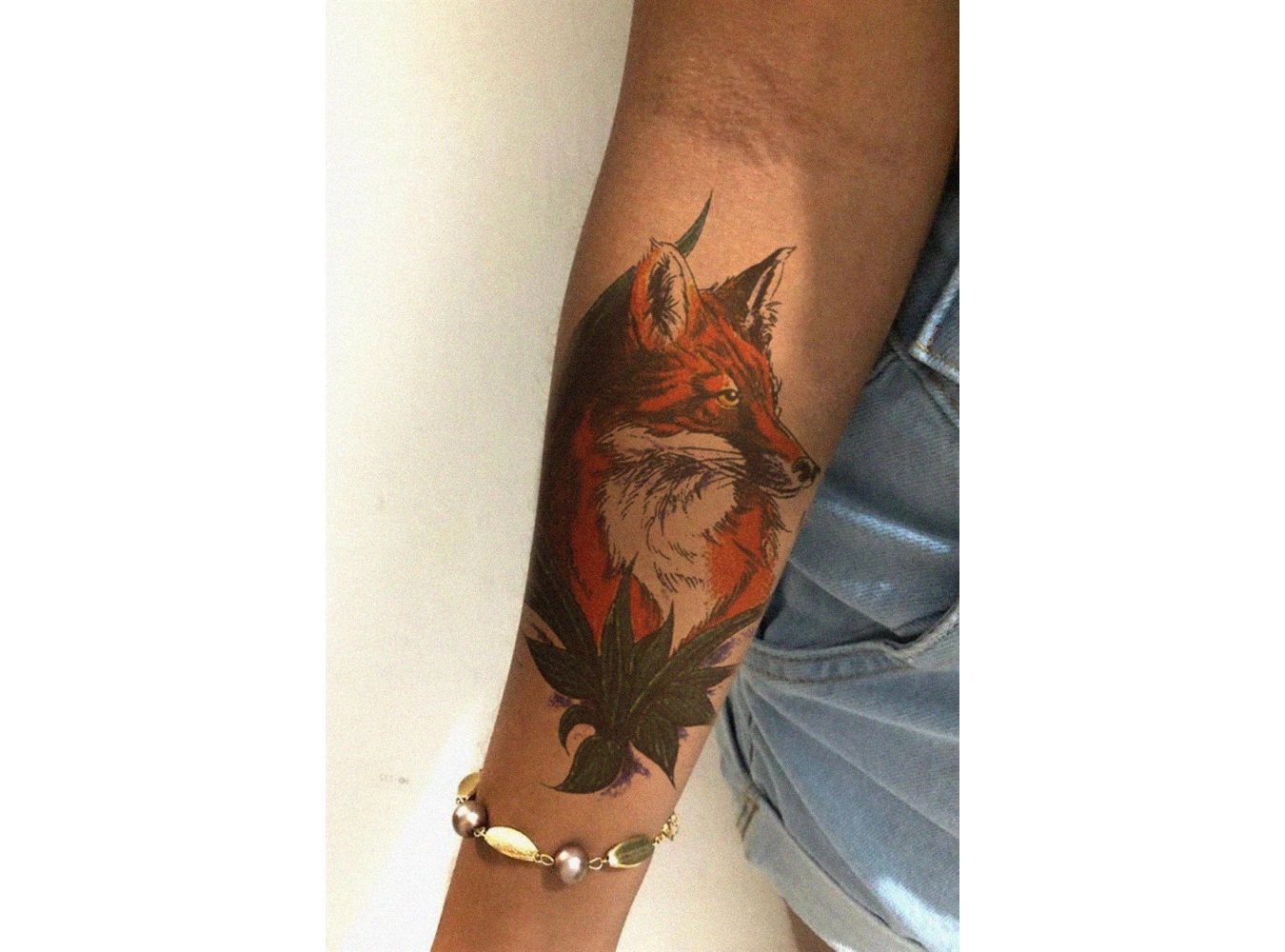 Geçici Tilki Dövme Tattoo