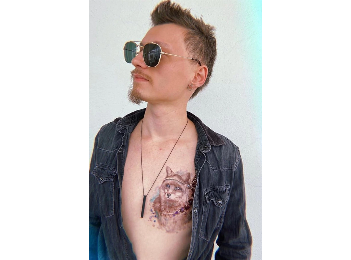 Geçici Tilki Dövme Tattoo