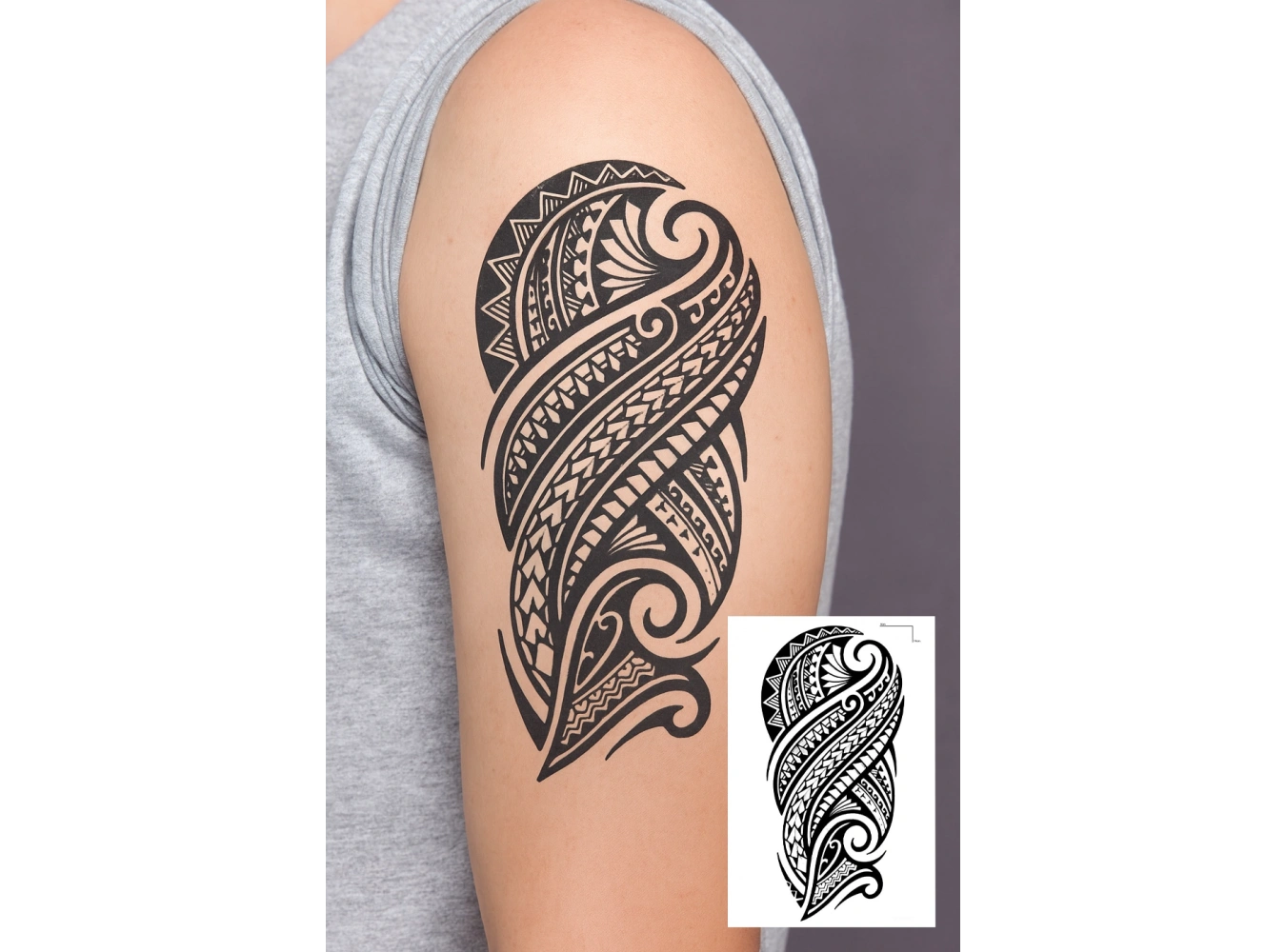 Geçici Trabel Figürlü Dövme Tattoo