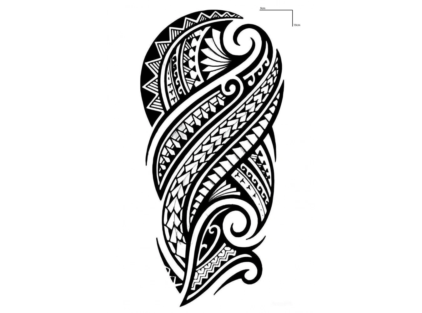 Geçici Trabel Figürlü Dövme Tattoo