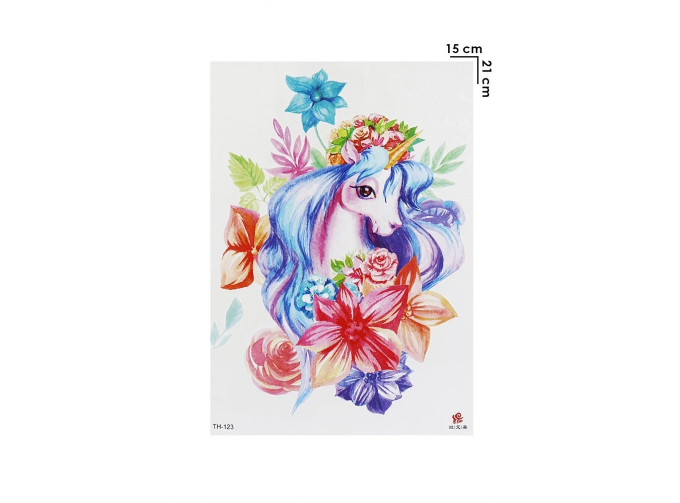 Geçici Unicorn Dövme Tattoo
