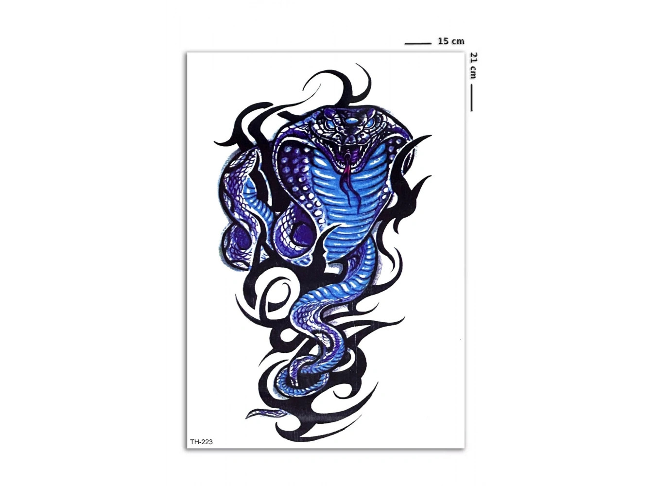 Geçici Yılan Dövme Tattoo