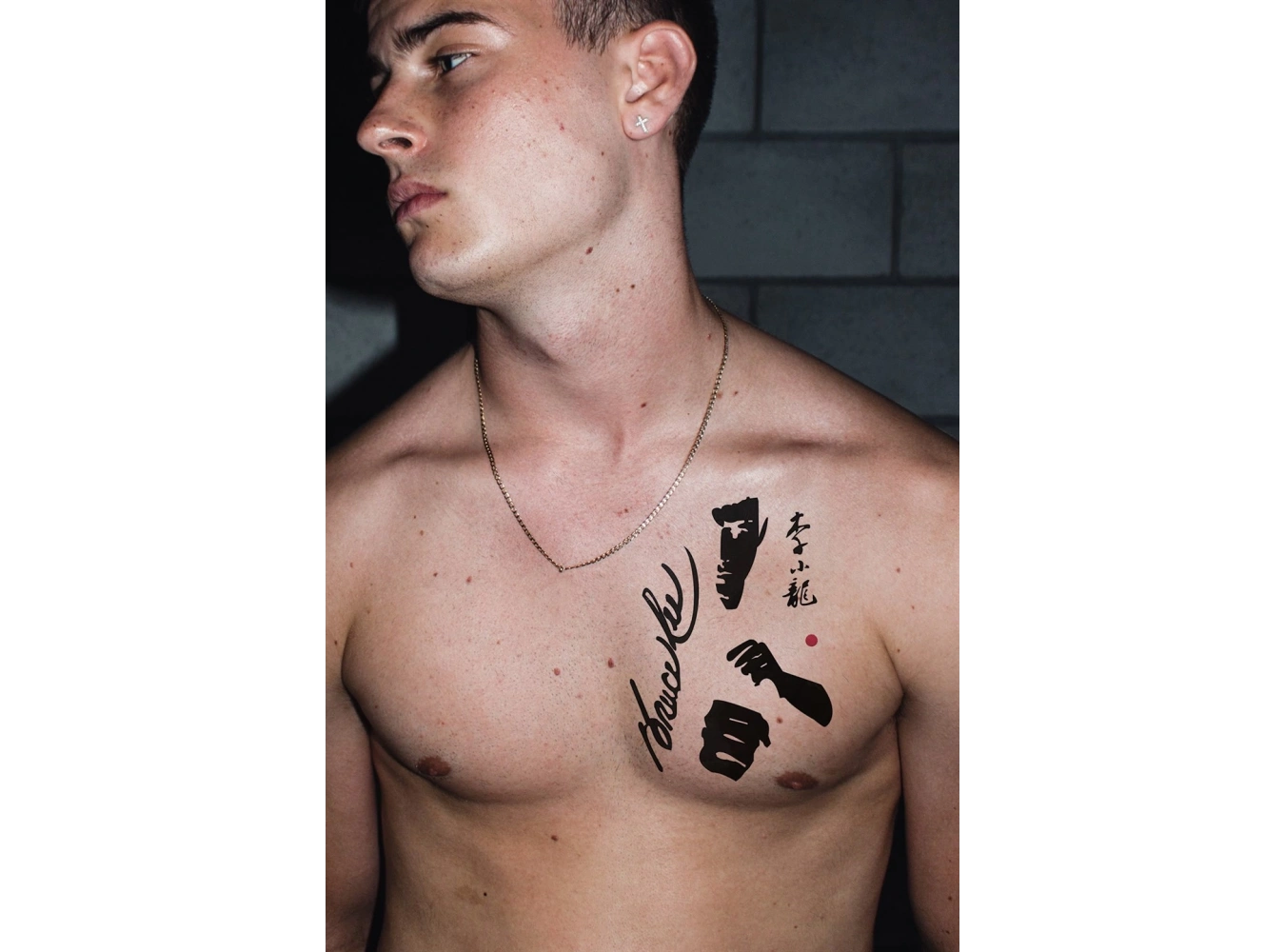 Gerçekçi Geçici Karete, Dövüşçü Dövme Tattoo