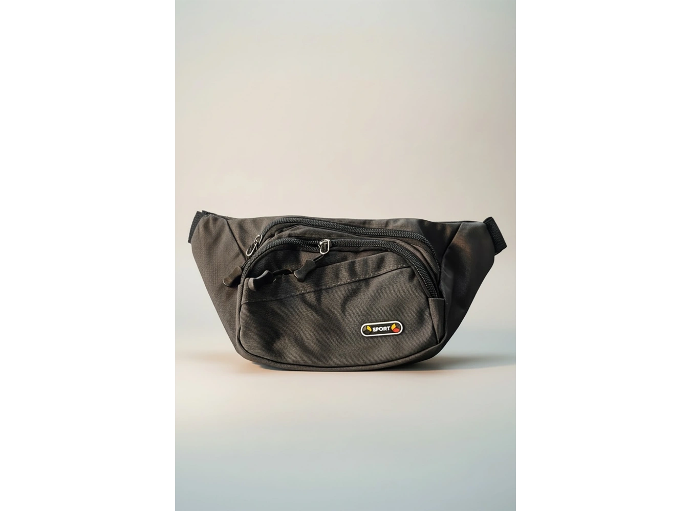 Gri Renk Erkek Bel Çantası