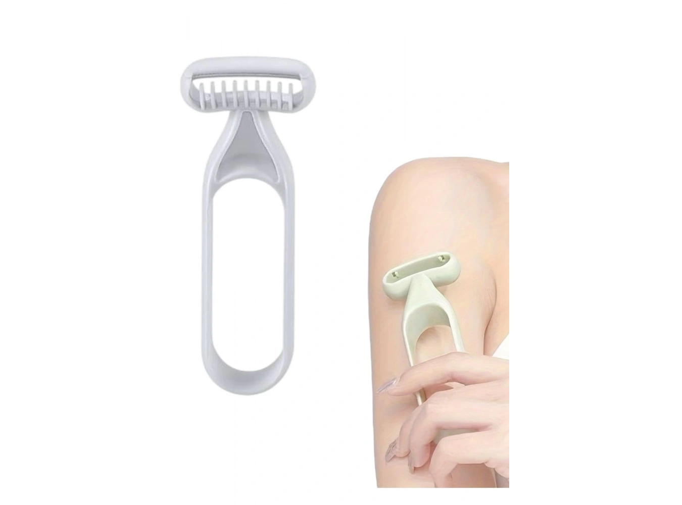 Gri Renk Kadın Jilet/Tıraş Bıcağı