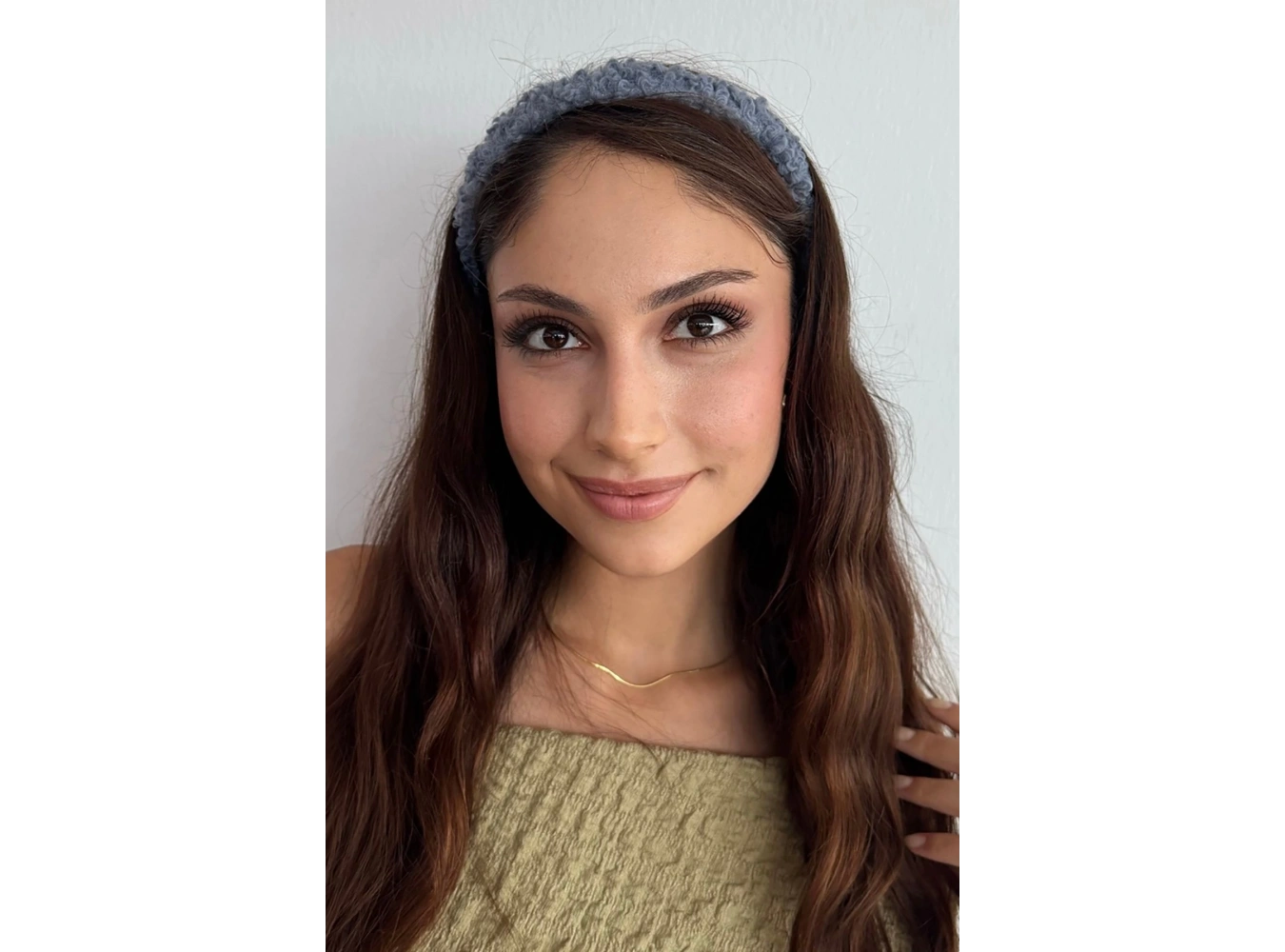 Gri Renk Peluş Taç