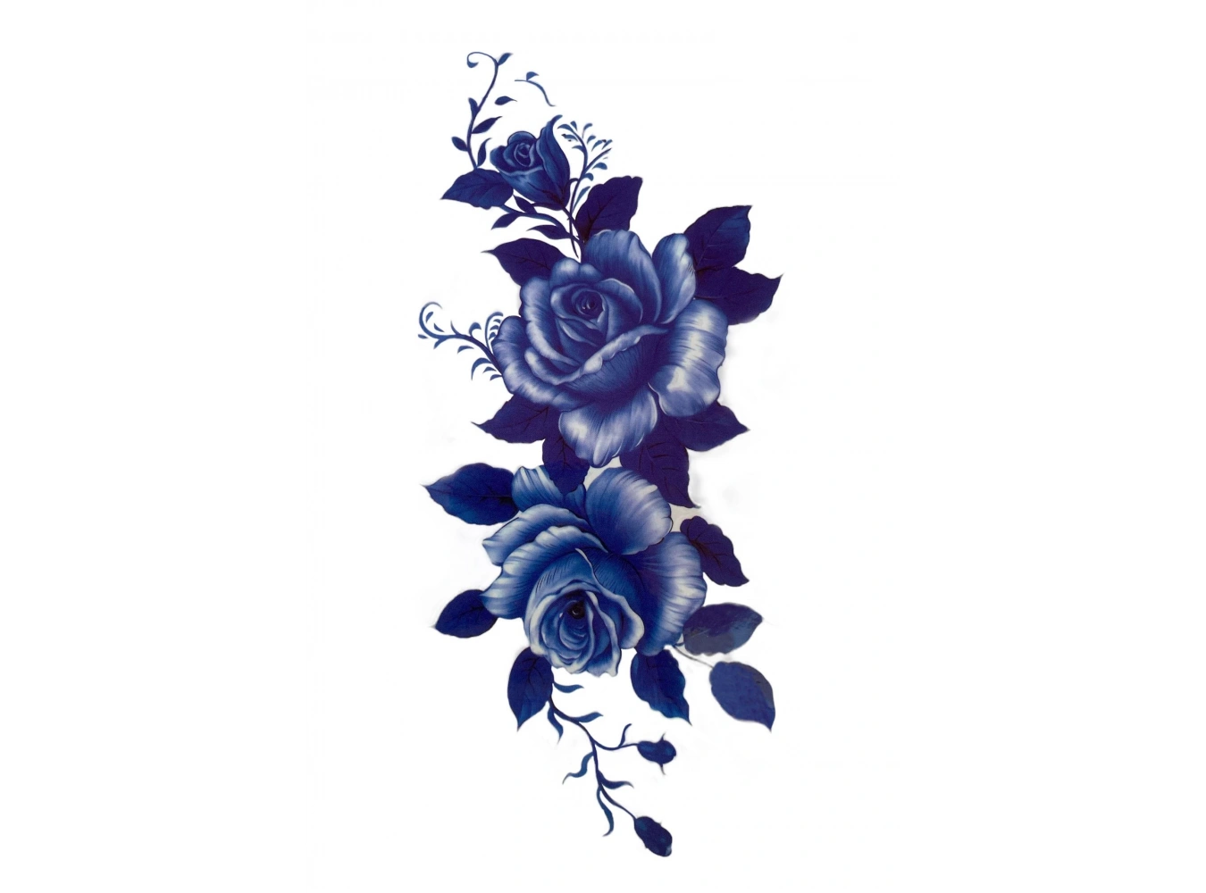 Gül Figürlü Dövme Tattoo