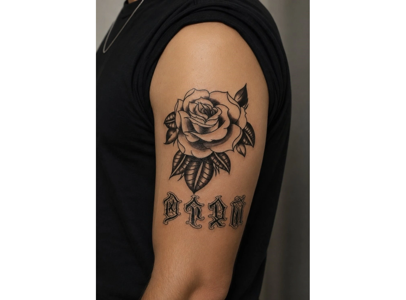 Gül Geçici Dövme Tattoo