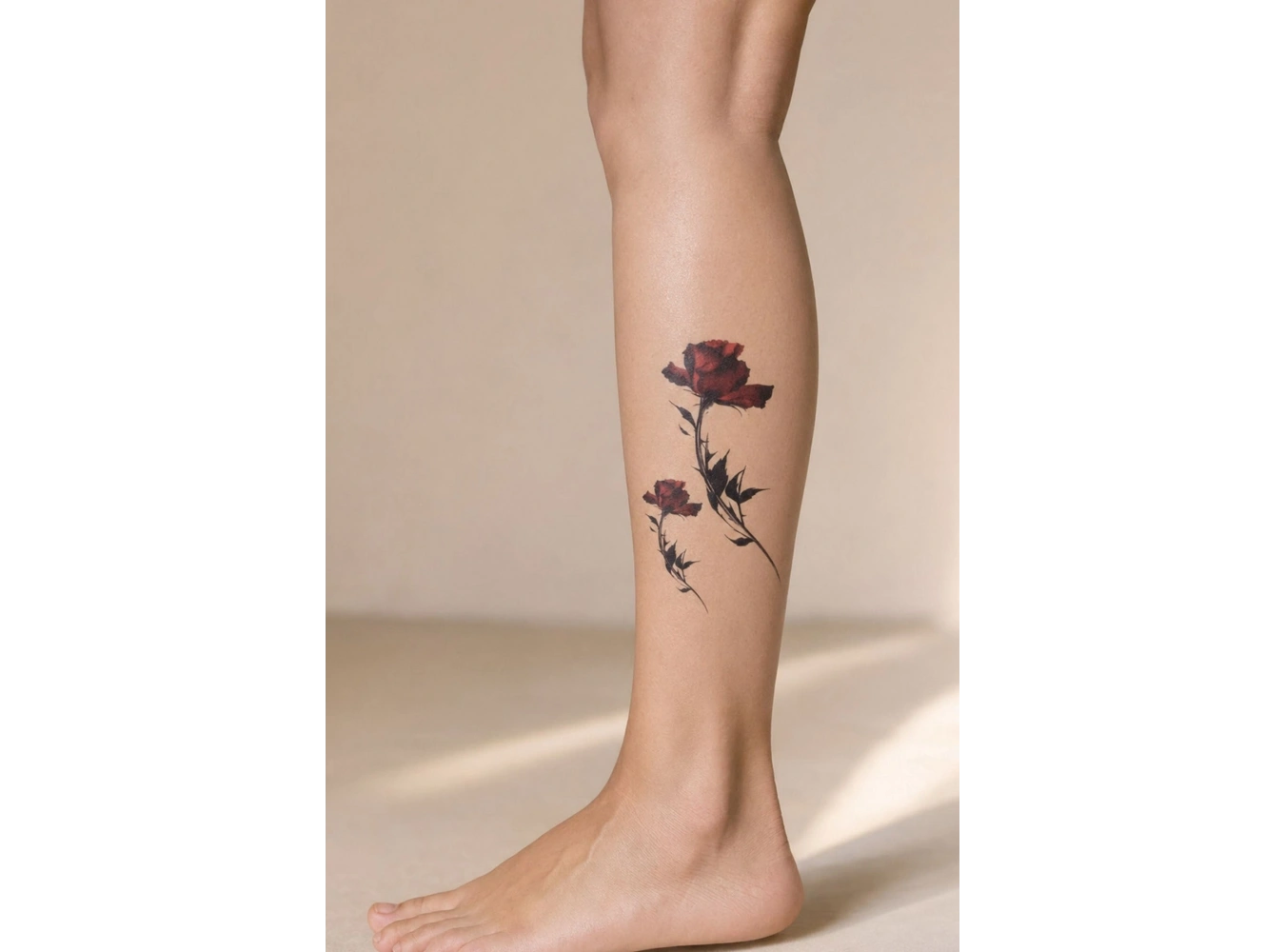 Gül Geçici Dövme Tattoo