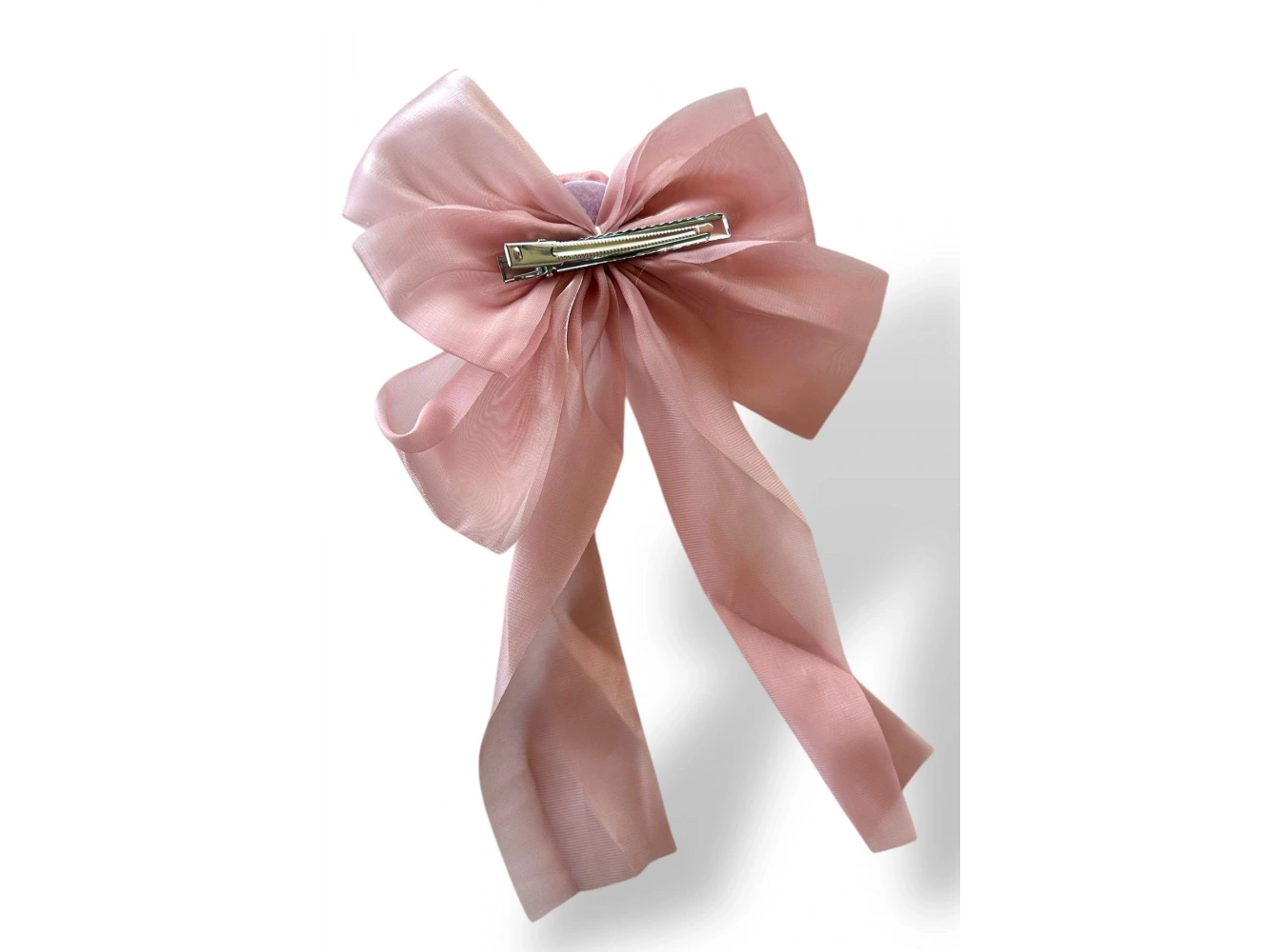 Gül Kurusu Renk Gül Figürlü Kurdele Pens Toka