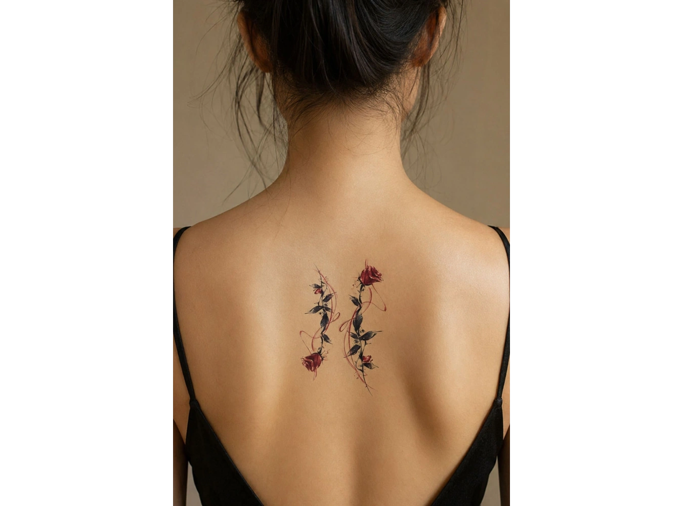 Gül Mini Geçici Dövme Tattoo