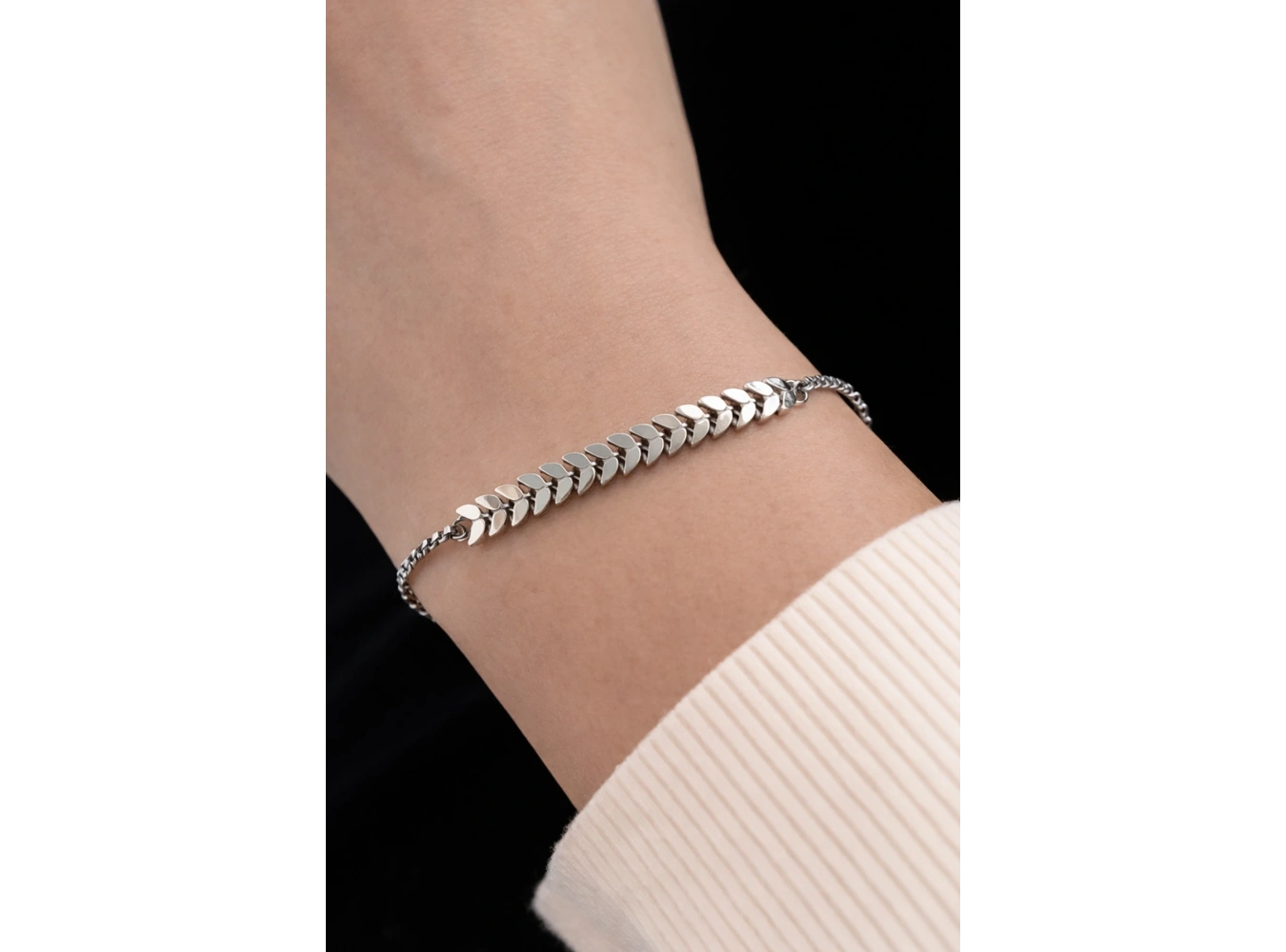 Gümüş Renk Çelik Bileklik (Unisex)