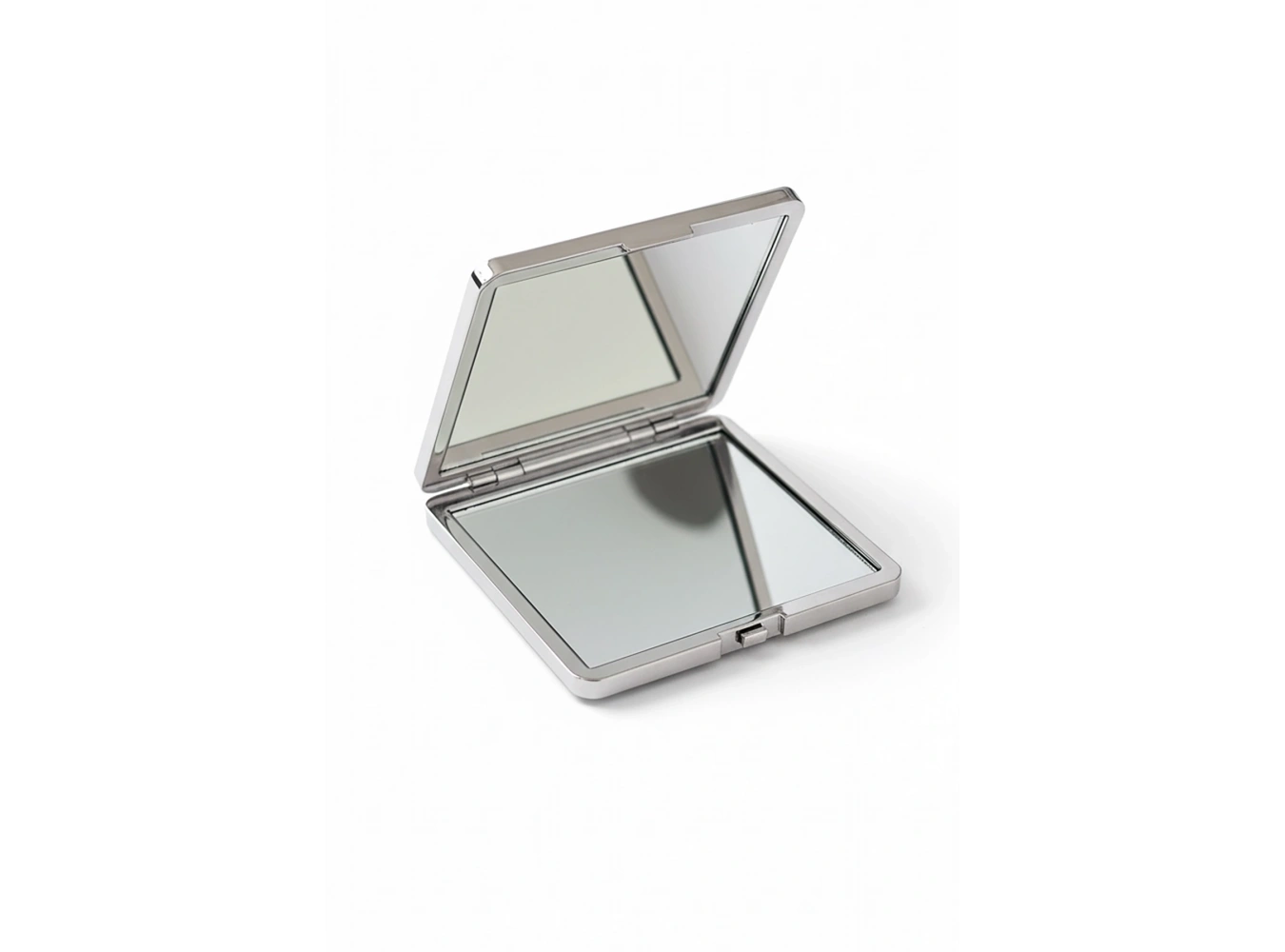 Gümüş Renk Cep Aynası