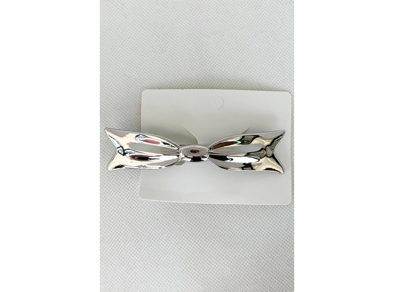 Gümüş Renk Fiyonk Figürlü Metal Otomat Toka