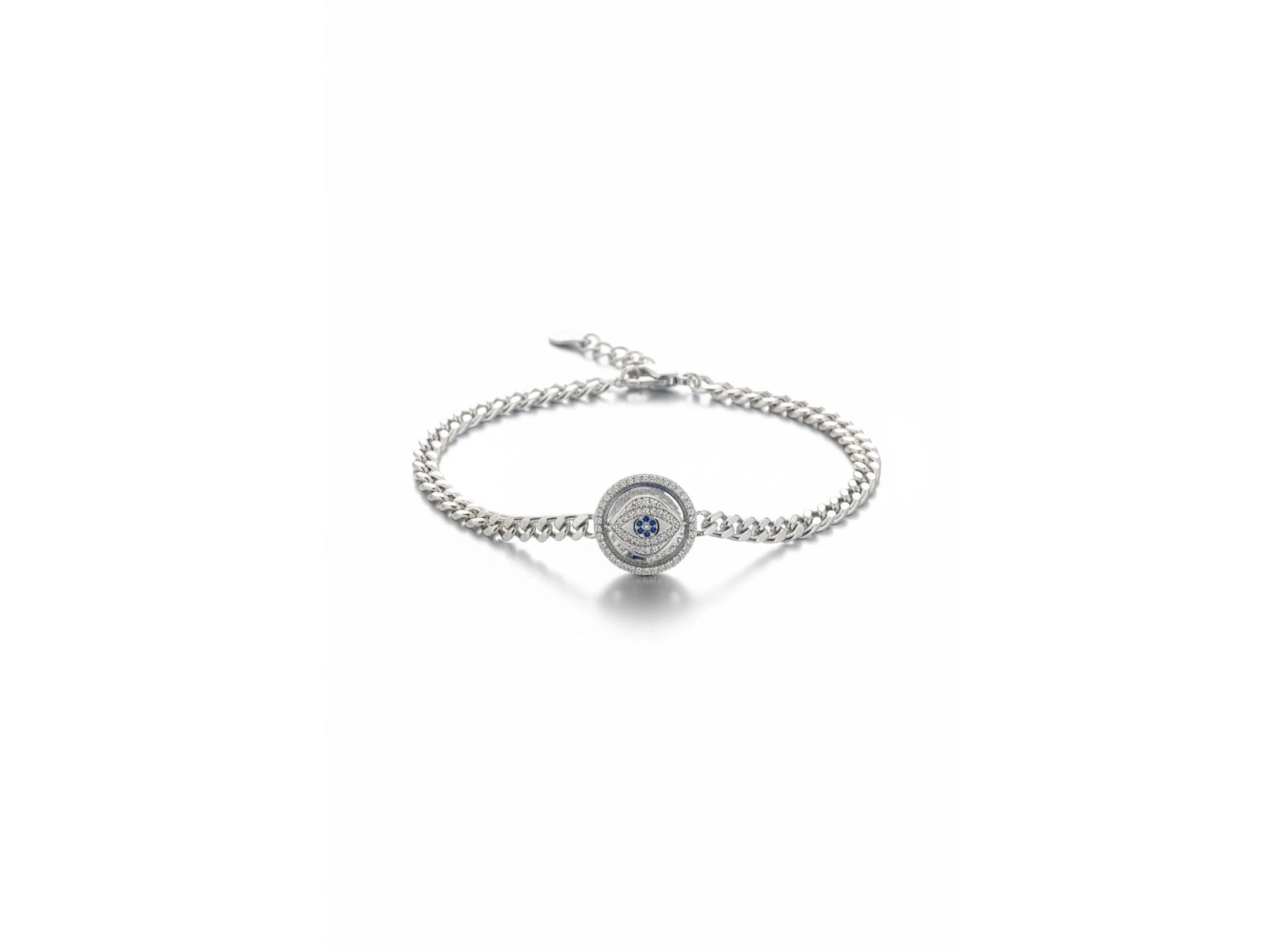 Gümüş Renk Göz Figürlü Xuping Bileklik