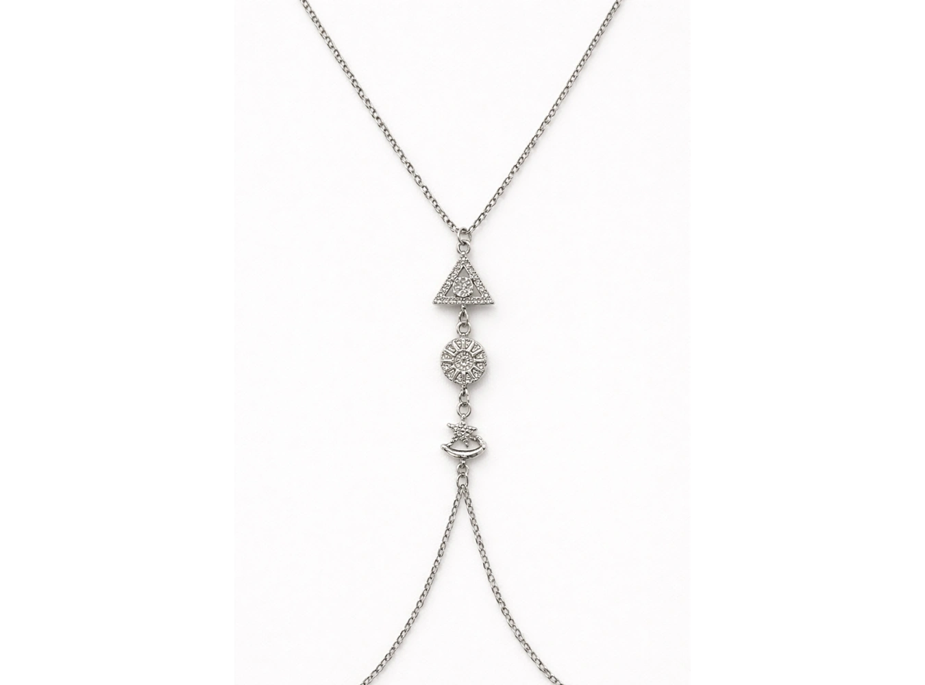 Gümüş Renk Karışık Figürlü Çelik Şahmeran