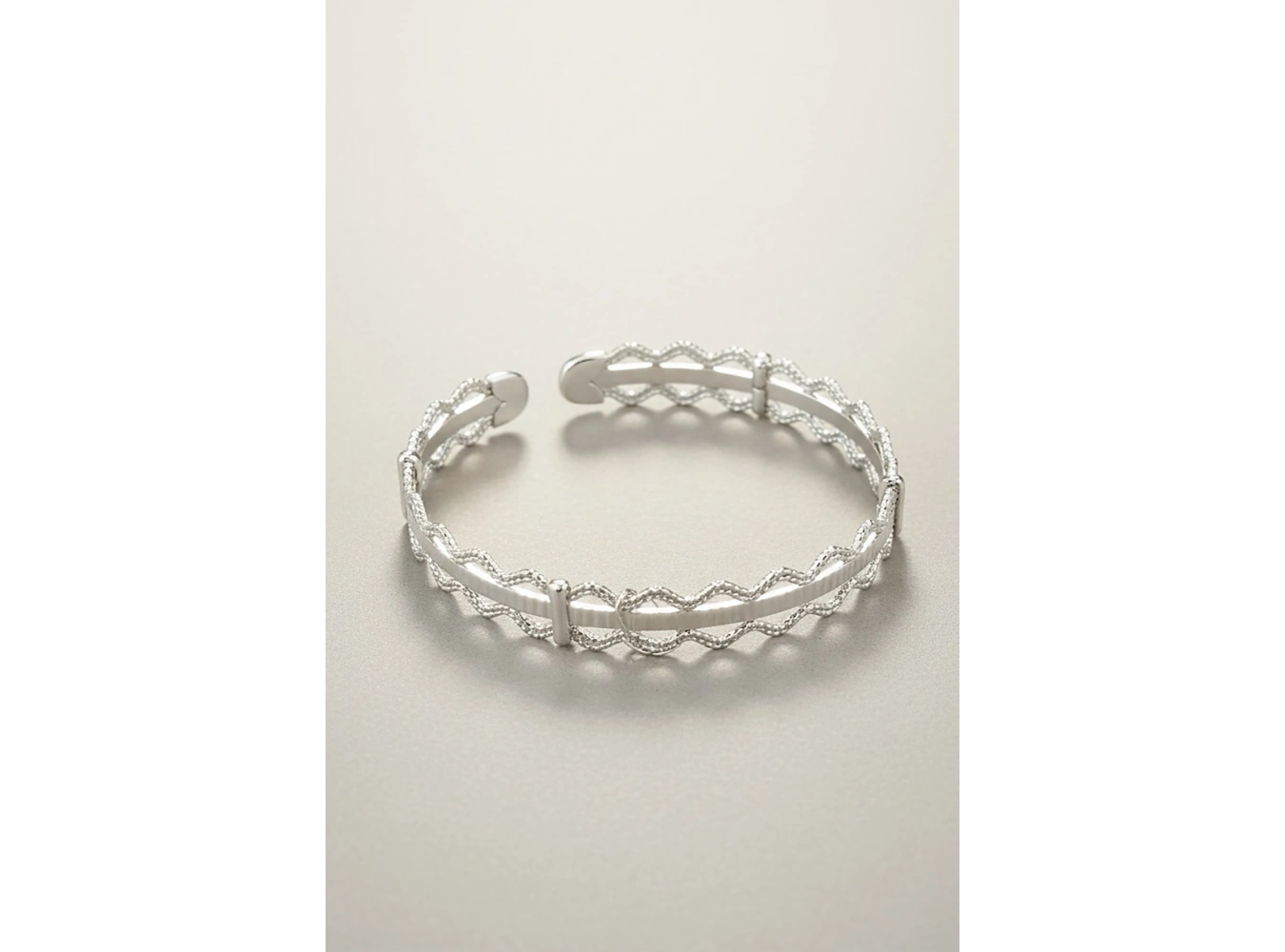 Gümüş Renk Kelepçe/ Bileklik