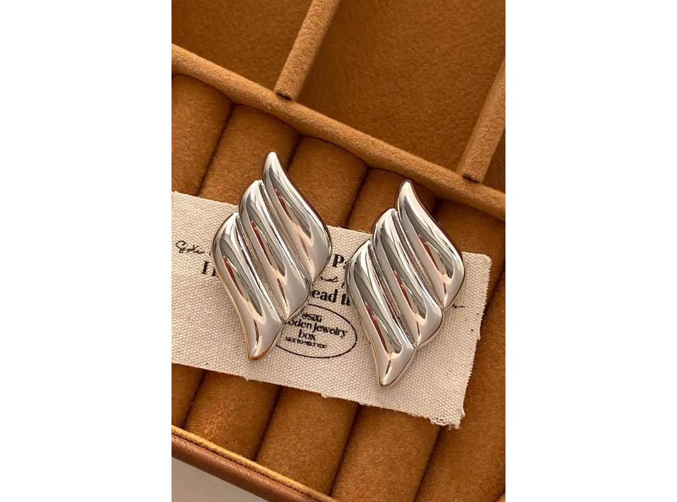 Gümüş Renk Küpe (Çift)