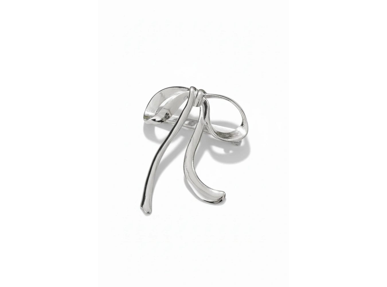 Gümüş Renk Kurdele Figürlü Metal Pens Toka