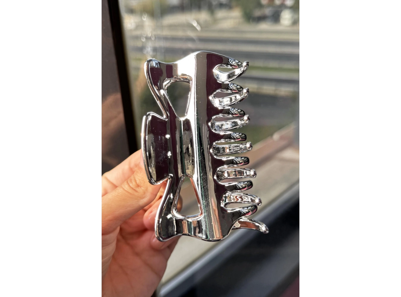 Gümüş Renk Mandal Toka