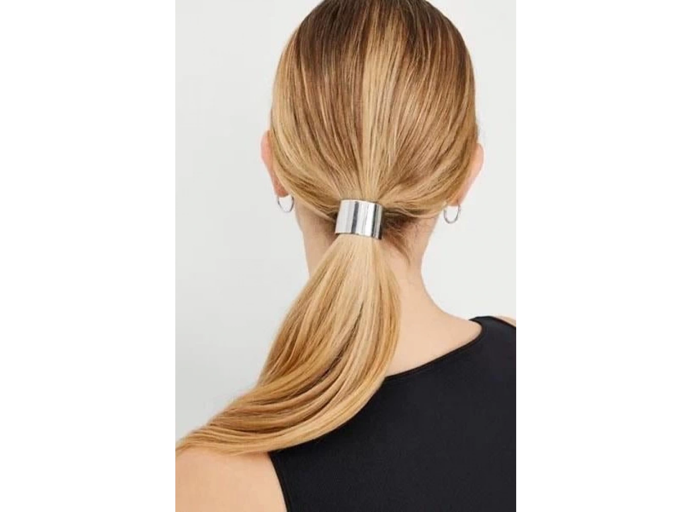 Gümüş Renk Metal Lastik Toka