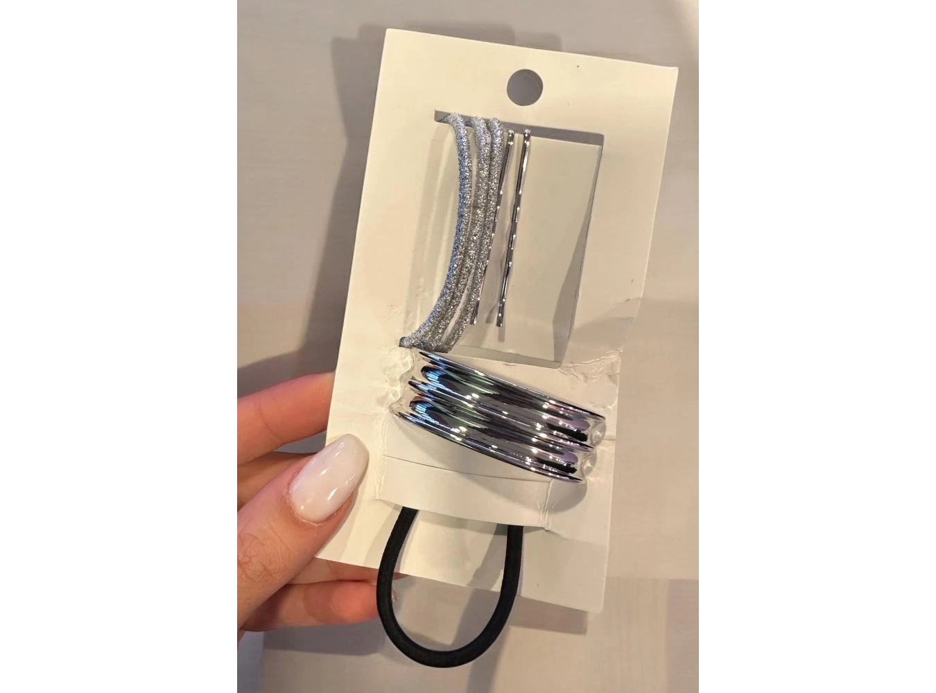 Gümüş Renk Metal Lastik Toka Ve Tel Toka Set