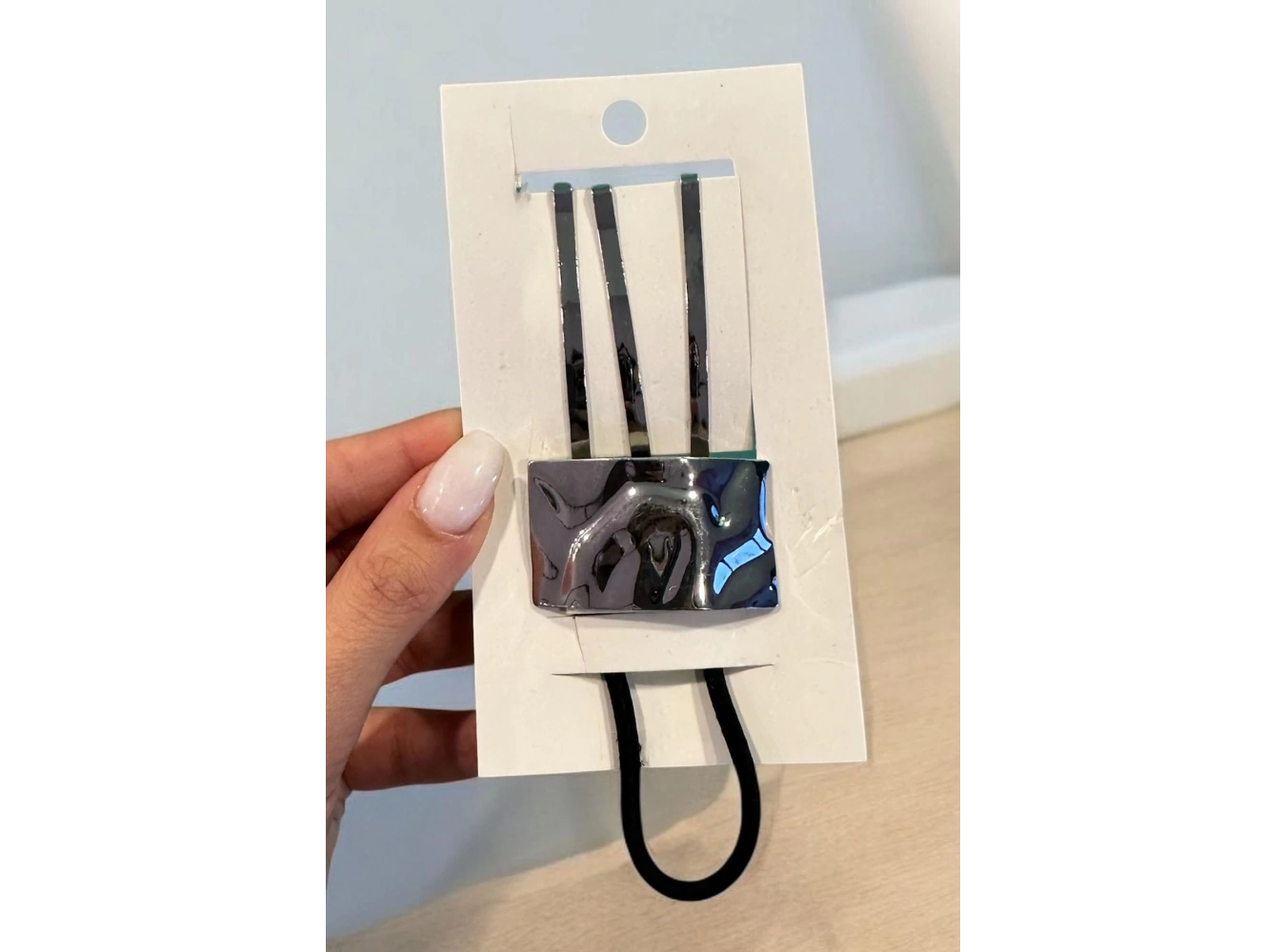 Gümüş Renk Metal Lastik Toka Ve Tel Toka Set