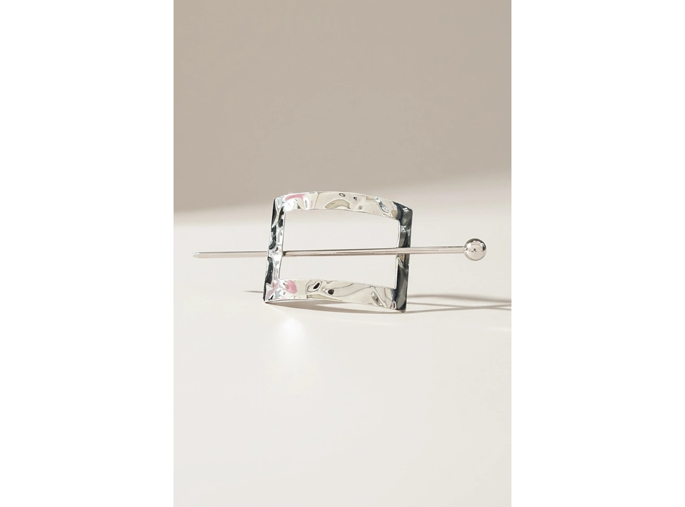 Gümüş Renk Metal Topuz Tokası