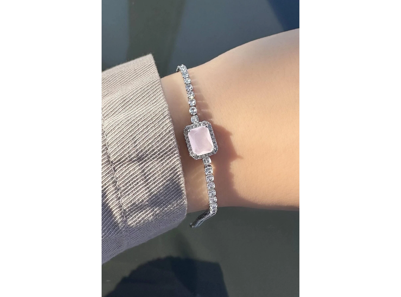 Gümüş Renk Su Yolu Bileklik