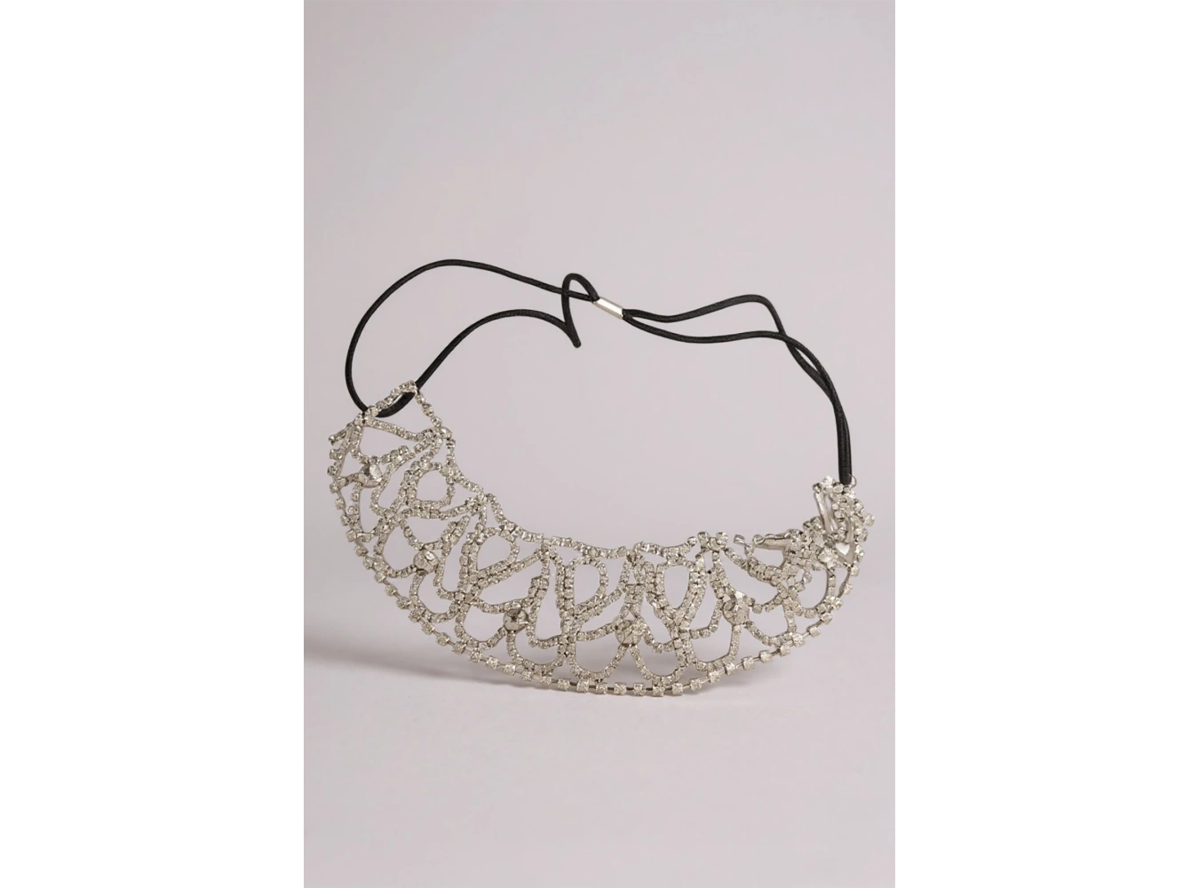 Gümüş Renk Taş Detaylı  Alınlık/Kına Aksesuarı