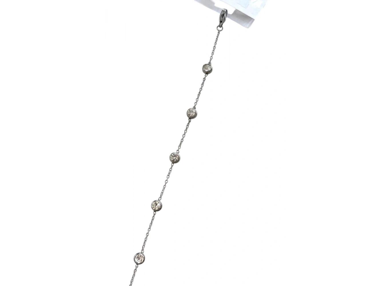 Gümüş Renk Taş Detaylı Bileklik